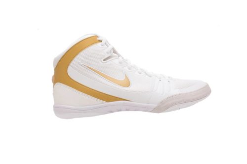 Nike Freek Limited Edition -fehér/arany birkózó cipő 