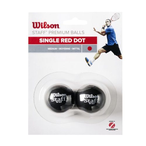 Squash labda Wilson Staff piros 2 db