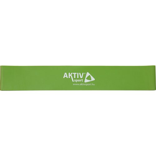 Mini band erősítő szalag 30 cm Aktivsport erős zöld