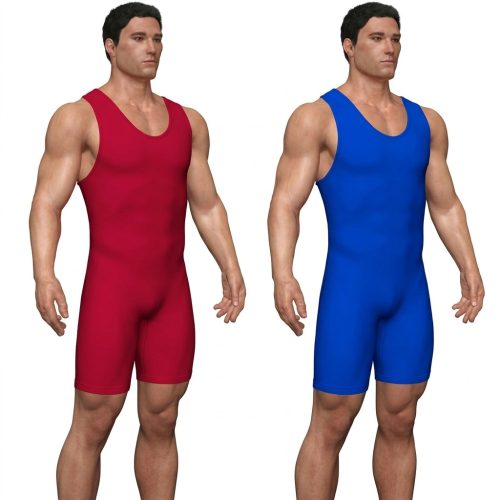 Birkózó mez - piros